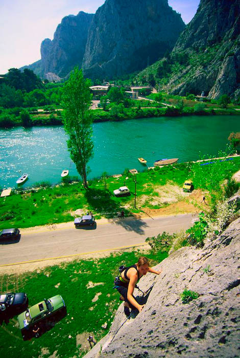 Omis Rock Climbing