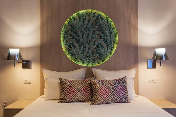 Two bedroom luxury suite with a balcony